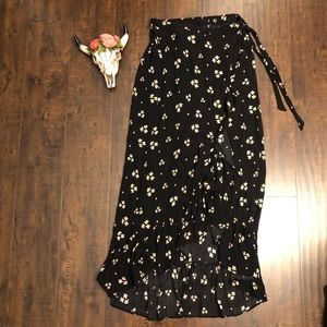 American Eagle Outfitters long black skirt